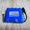 7.2V 7.4V 2s2p 18650 6000mAh 6ah Rechargeable Lithium Ion Battery Pack with PCM and Connector